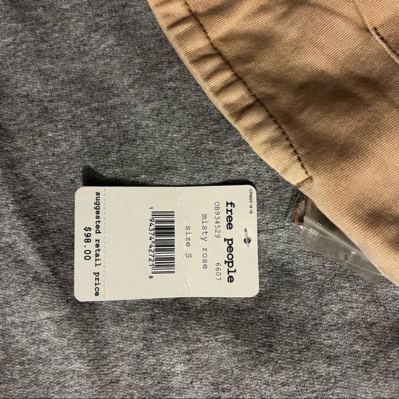 Free People Margate Pants in Misty Rose Size S - Picture 5 of 5